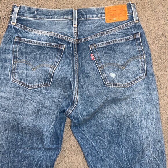 Levi's 501 - 150th Anniversary Jeans - Distressed - Size W29 L32 - Excel. Cond. - Picture 8 of 16